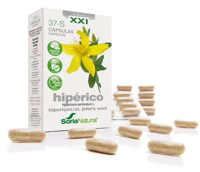37-S Hipérico XXI – Soria Natural – 30 cápsulas