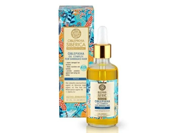 ACEITE CAPILAR REPARADOR NATURA SIBERICA OBLEPIKHA 50ML