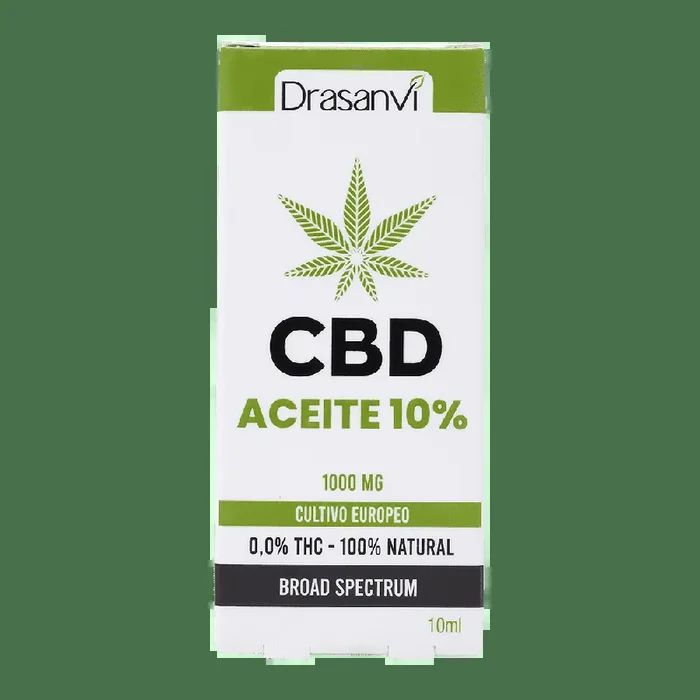 Aceite CBD Broad Spectrum 10% 10 ml Drasanvi