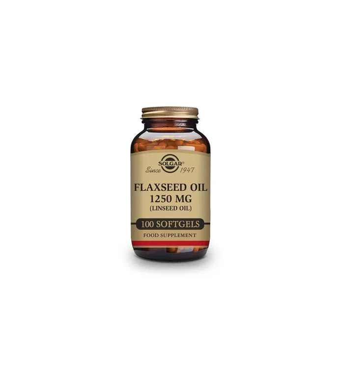 ACEITE DE LINAZA 1250MG SOLGAR 100 cápsulas
