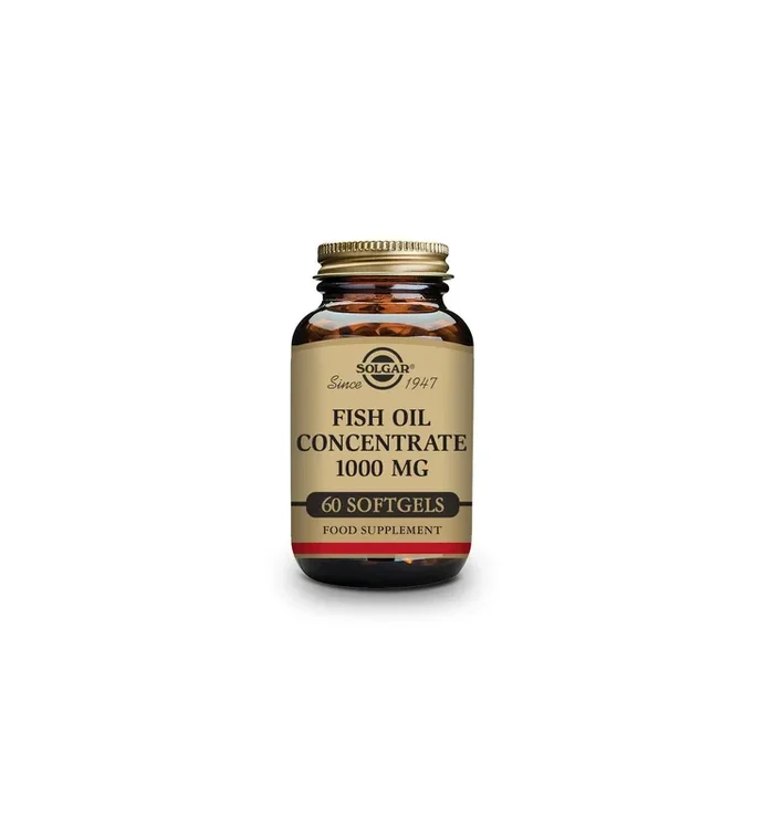 ACEITE DE PESCADO CONCENTRADO 1000MG SOLGAR 60 cápsulas