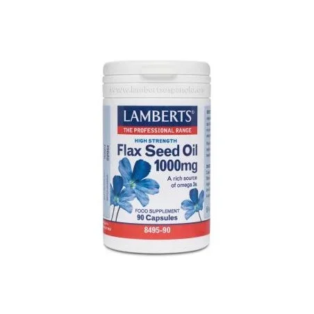 Aceite de Semillas de Lino 1.000 mg 90cap, Lamberts