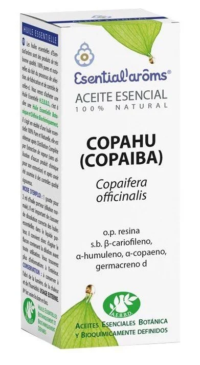 Aceite Esencial de Copahu (Copaiba) · Esential’Aroms · 10 ml
