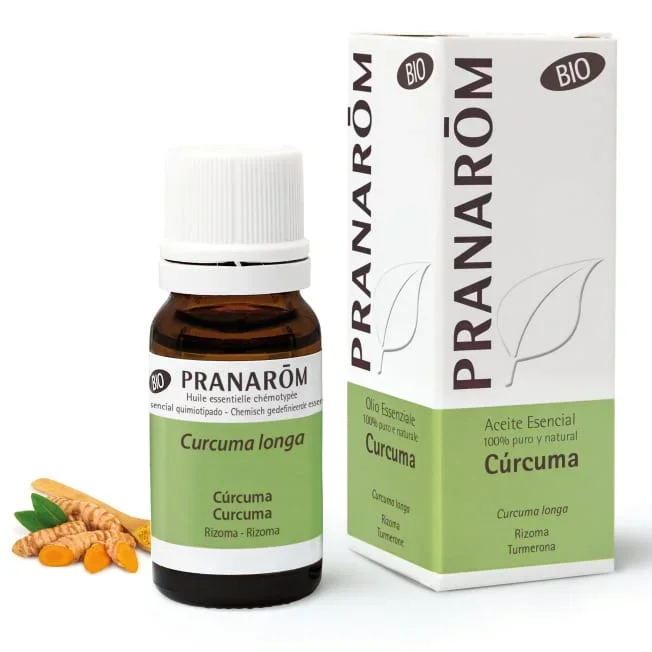Aceite Esencial de Cúrcuma Bio – Pranarom – 10 ml