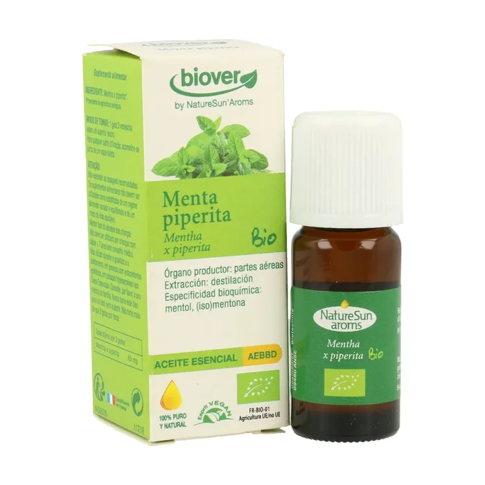 Aceite Esencial Menta Piperita Bio – Biover – 10 ml