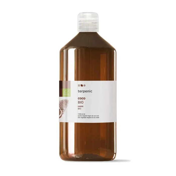 Aceite Vegetal Virgen Coco Bio – Terpenic – 1000 ml