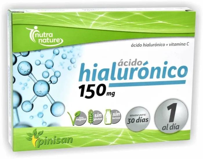 Ácido Hialurónico 150 Mg 30 cap, Pinisan