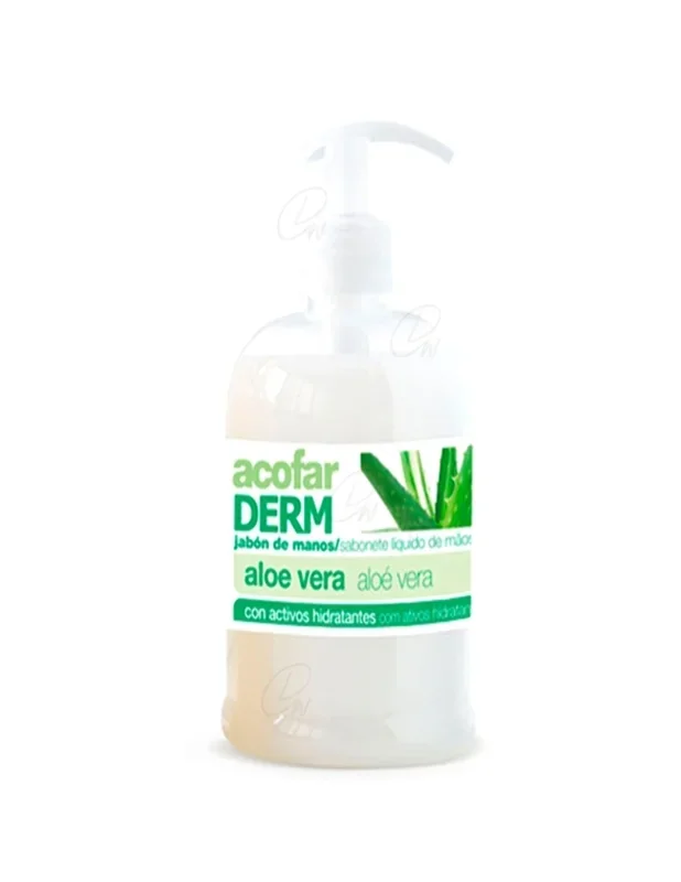 ACOFARDERM JABON DE MANOS ALOE VERA 500 ML