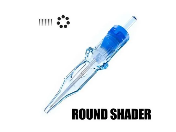 Aguja para tatuar 7RS EMALLA COLOR (20UNID)