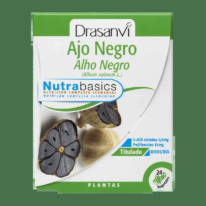 Ajo Negro 24 Cápsulas Nutrabasics Drasanvi
