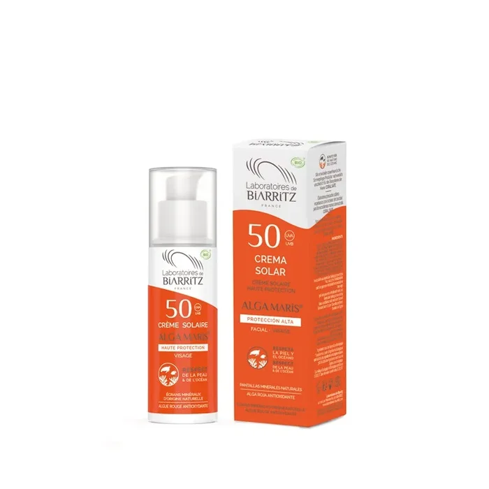 Algamaris Crema solar facial SPF50 BIO, 50 ml