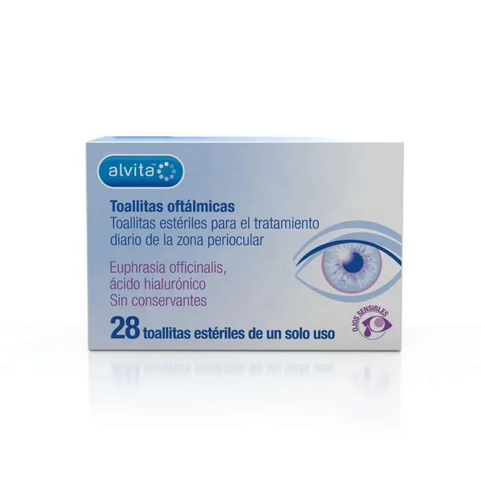 ALVITA TOALLITAS OFTALMICAS 28 UNIDADES