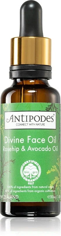 Antipodes Aceite Facial Divino Aceite de Rosa Mosqueta y Aceite de Aguacate 10ml