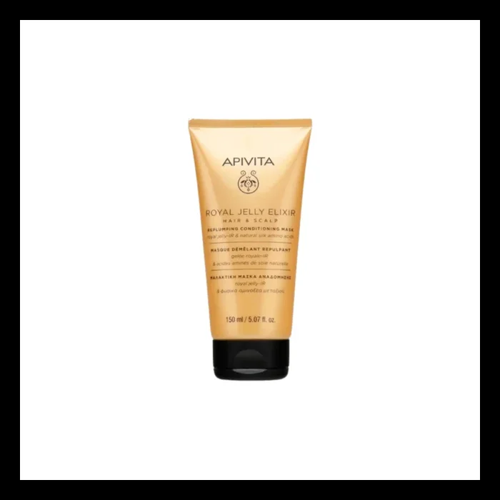APIVITA – ACONDICIONADOR Y MASCARILLA REPULPANTE ROYAL JELLY ELIXIR (150ML)