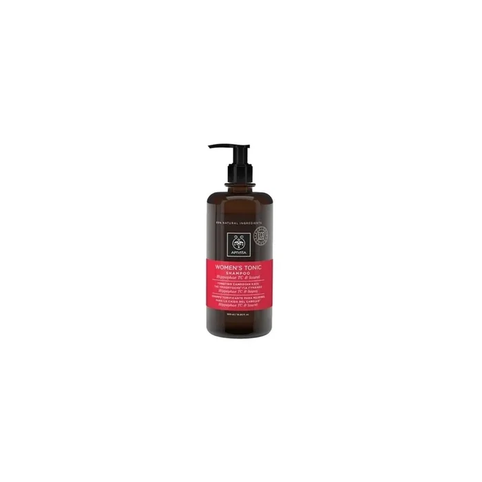 APIVITA – CHAMPÚ TONIFICANTE PARA MUJERES PARA LA CAÍDA DEL CABELLO (500 ML)