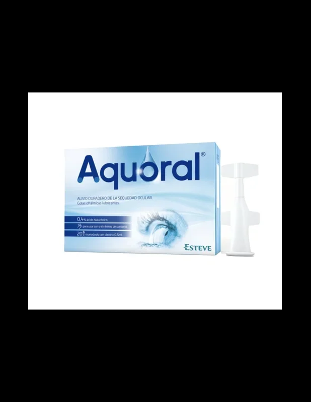 Aquoral gotas oftalmologicas 20 monodosis
