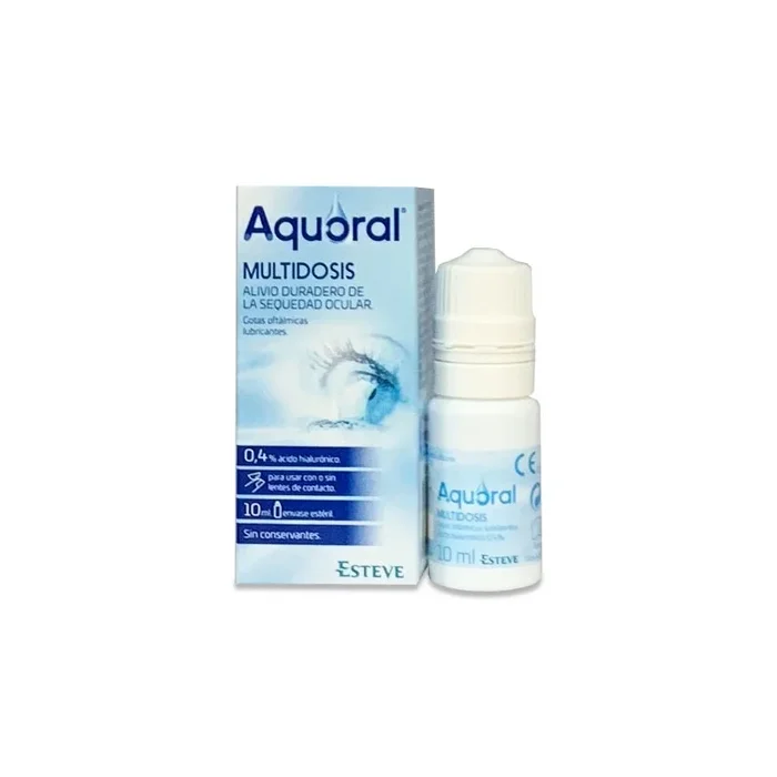 Aquoral Gotas Oftalmológicas Multidosis 10ml