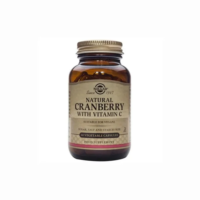 Arándano Rojo con Vitamina C Solgar, 60 caps