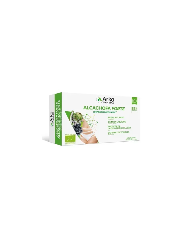 Arkofluido Alcachofa Forte 20 Ampollas