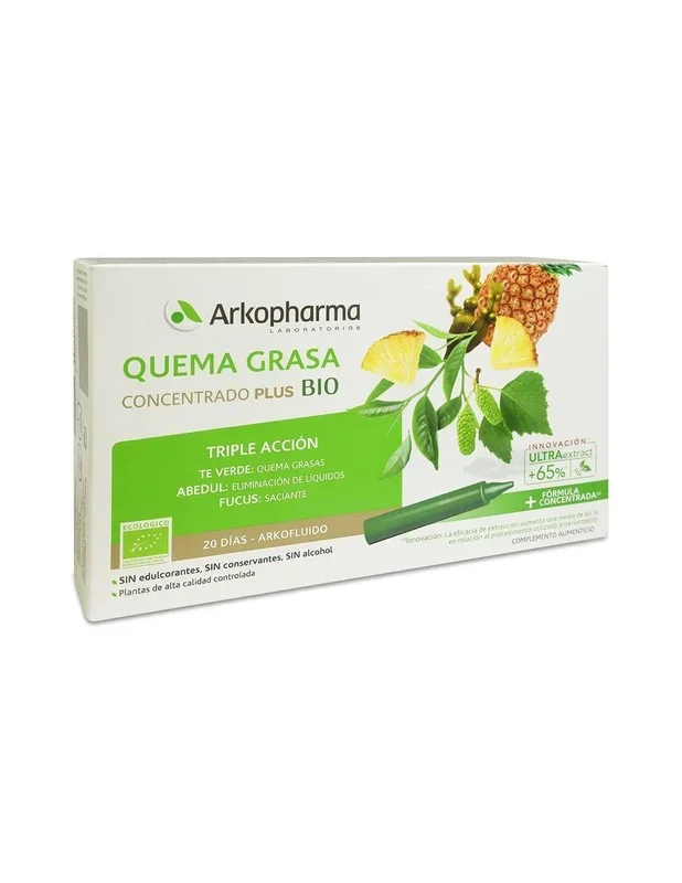 Arkopharma Arkofluido Quemagrasa, 20 Viales