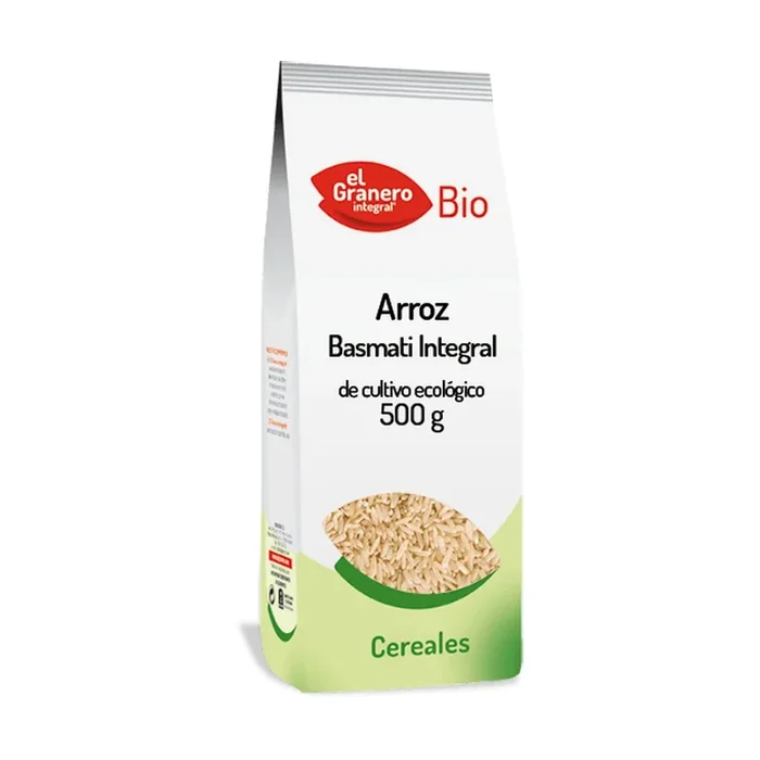 Arroz Integral Basmati Bio – El Granero Integral – 500 gr