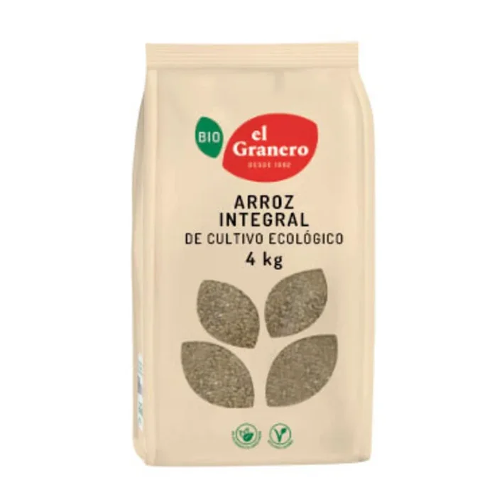 Arroz Integral · El Granero Integral · 4 kg