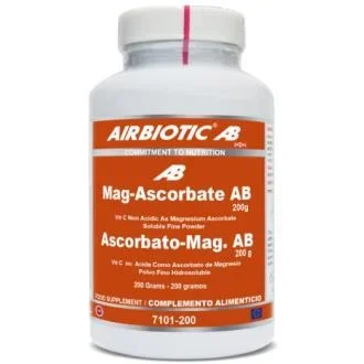 ASCORBATO DE MAGNESIO AB – Airbiotic – 200 g. Polvo