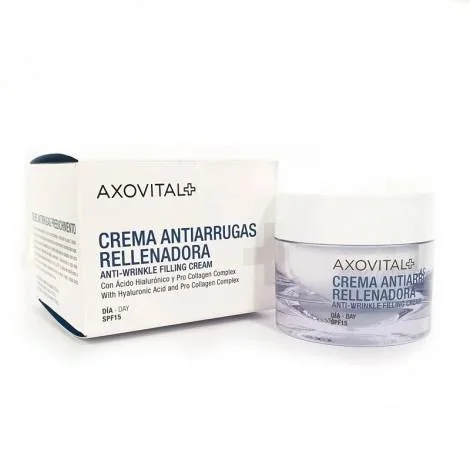 AXOVITAL CREMA ANTIARRUGAS DIA SPF 15 RELLENADOR