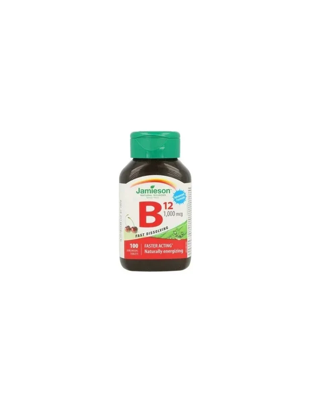 B-12 Metilcobalamina 1000Mcg. Sublingual 100Comp.