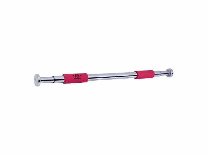 Barra para dominadas ajustable de 62 a 100cm carga maxima 100kg umbro