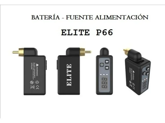 BATERIA RCA Elite P66 Fuente Alimentación