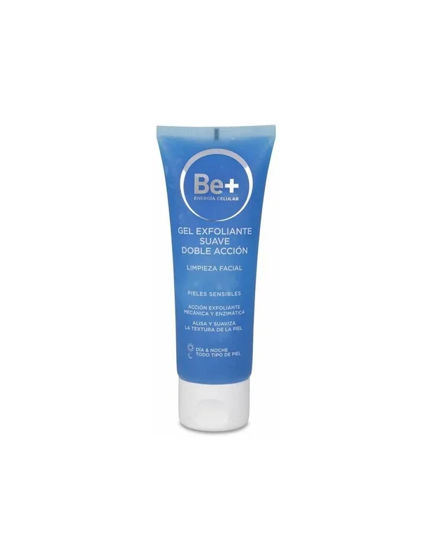 Be+ Gel Exfoliante Suave Doble Acción, 75 Ml