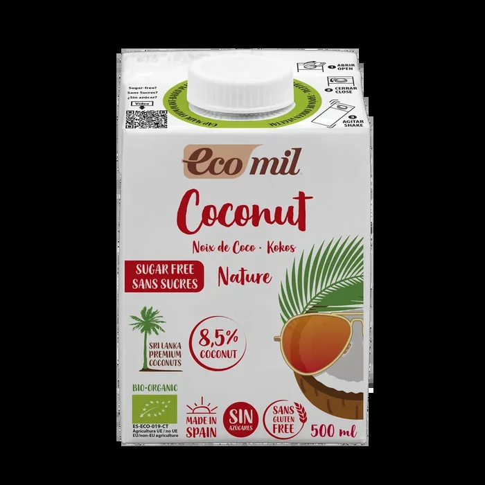 Bebida de Coco Nature Bio · Ecomil · 500 ml