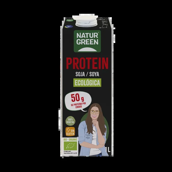 Bebida de Soja Protein Bio · Naturgreen · 1 litro