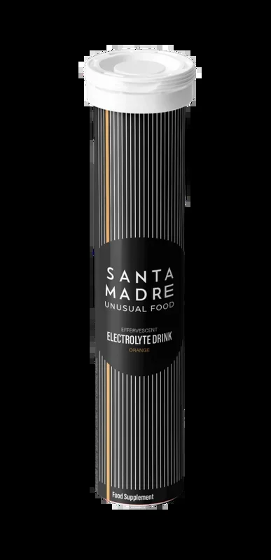 Bebida Efervescente: Sabor Naranja · Santa Madre · 20 tabletas efervescentes