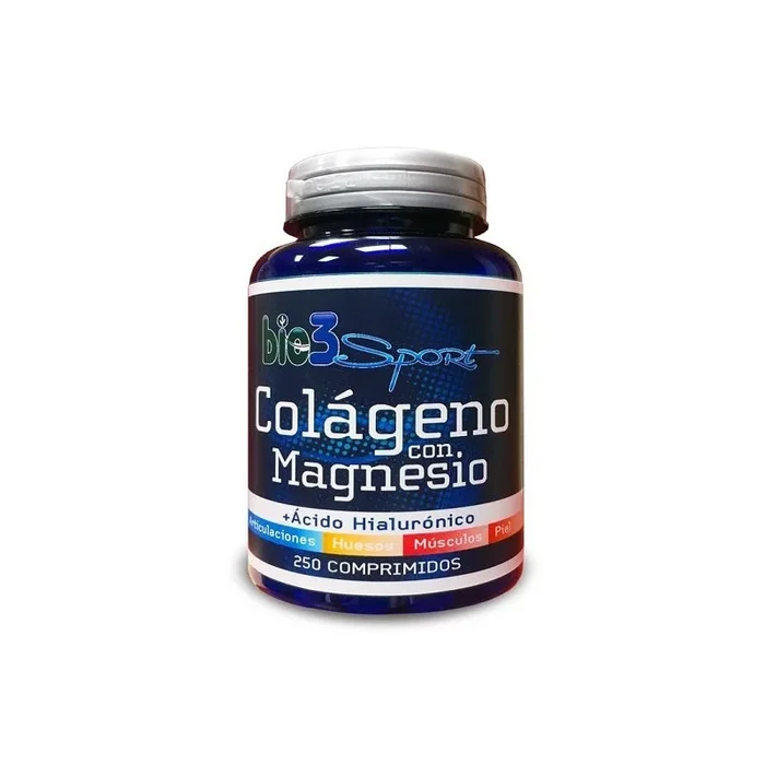 bie3 colágeno magnesio y acido hialurónico 250 comprimidos