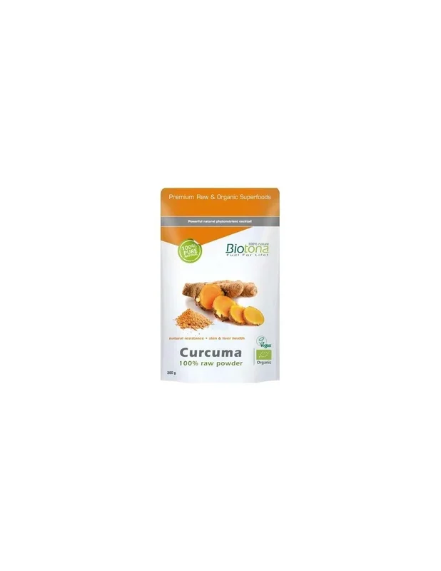 Biotona Curcuma Raw Powder Bio 200G