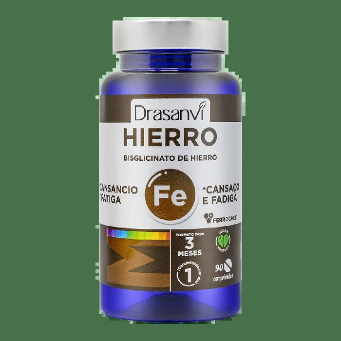 Bisglicinato de Hierro Ferrochel – Drasanvi – 90 comprimidos