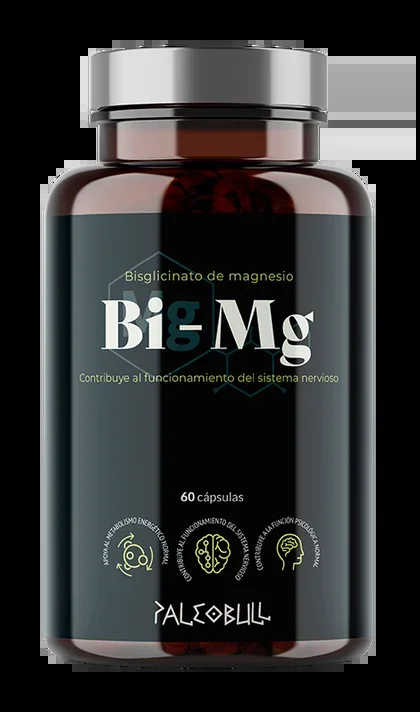 Bisglicinato de Magnesio · Paleobull · 60 cápsulas