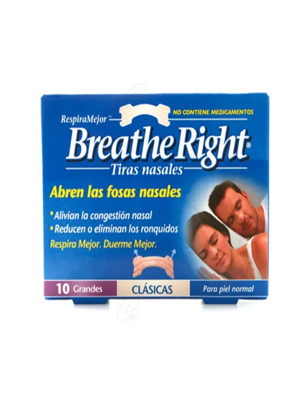 BREATHE RIGHT T- PEQ-MED 10 U