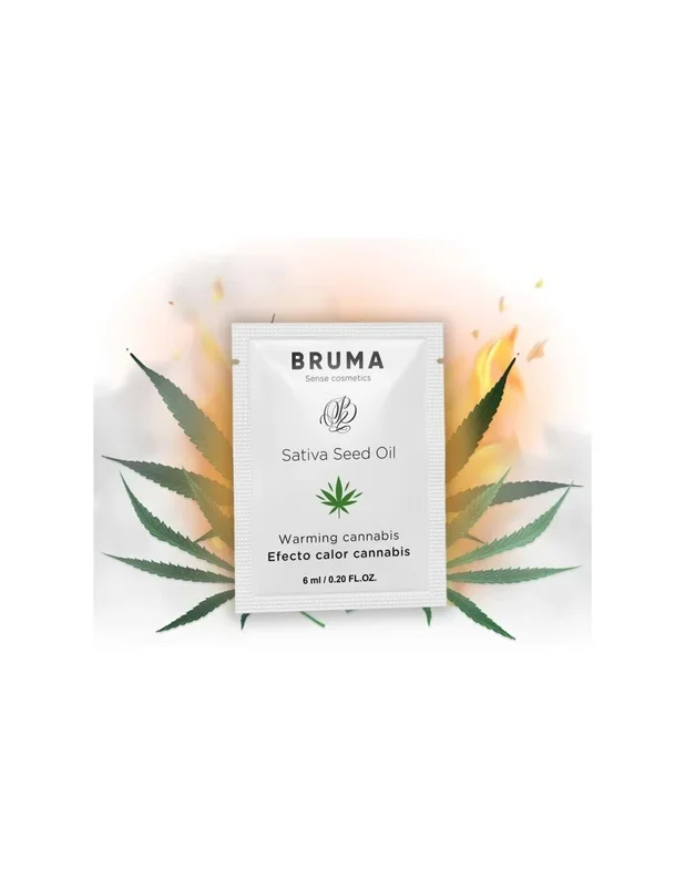 Bruma – 6 Ml Gel Deslizante Con Aceite De Semilla Efecto Calor Sabor Cannabis