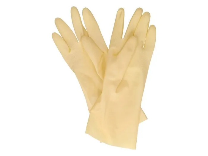 BUGA Guantes de Limpieza – Latex satinado, Talla Mediana