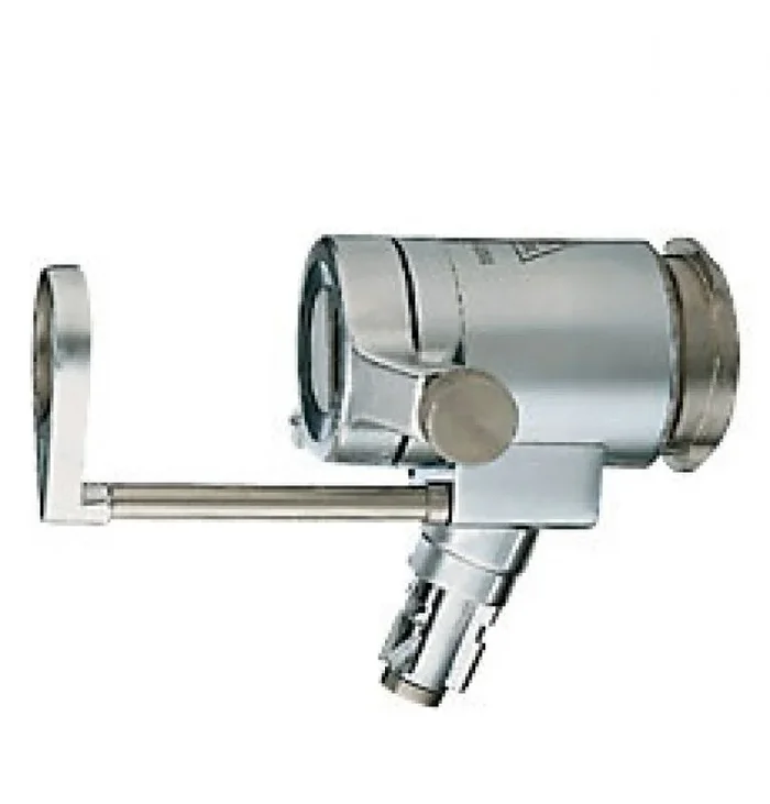 Cabezal rectoscopio/proctoscopio de luz fria para tubos desechables.
