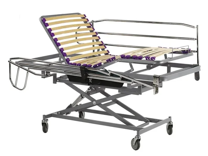 Cama articulada hospitalaria con elevador 190 cm largo