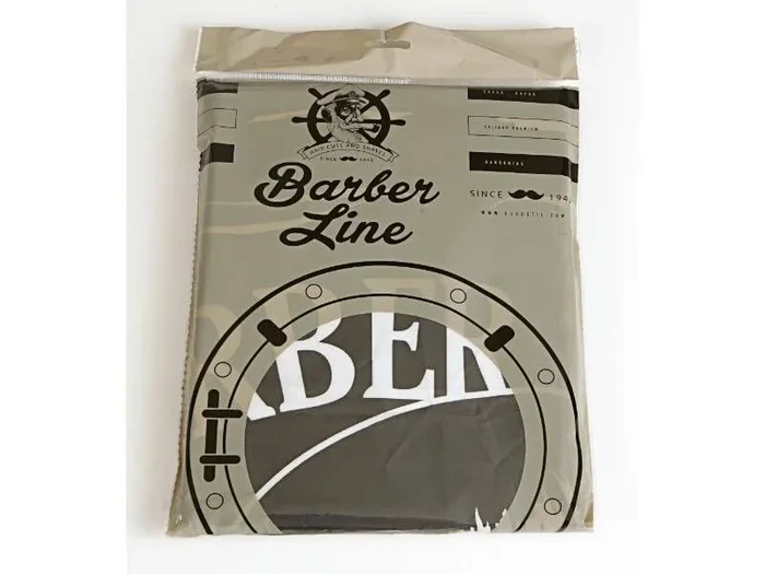 CAPA LOGO BARBER SHOP 140X160 CIERRE BOTONES