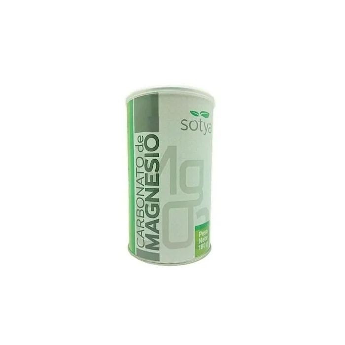 Carbonato de Magnesio Sotya, 180 gr.