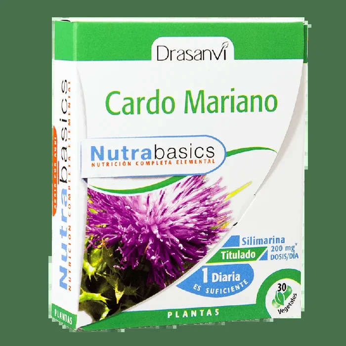 Cardo Mariano – Nutrabasics – Drasanvi – 30 cápsulas