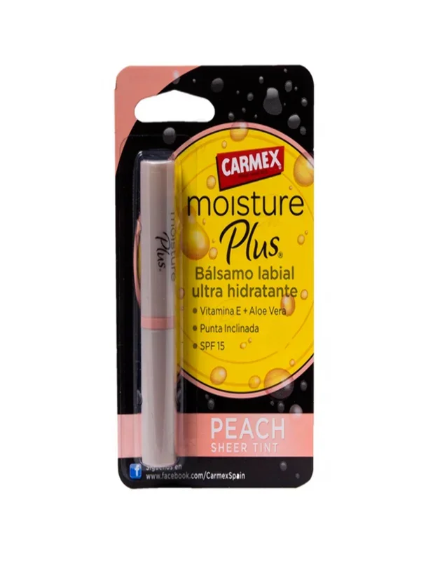 CARMEX MOISTURE PLUS PEACH 2 G