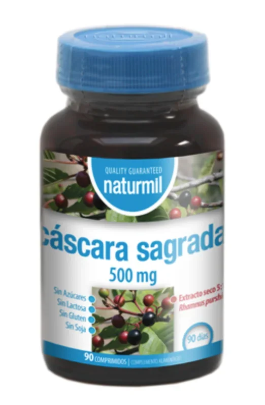 Cáscara Sagrada · Naturmil · 90 comprimidos
