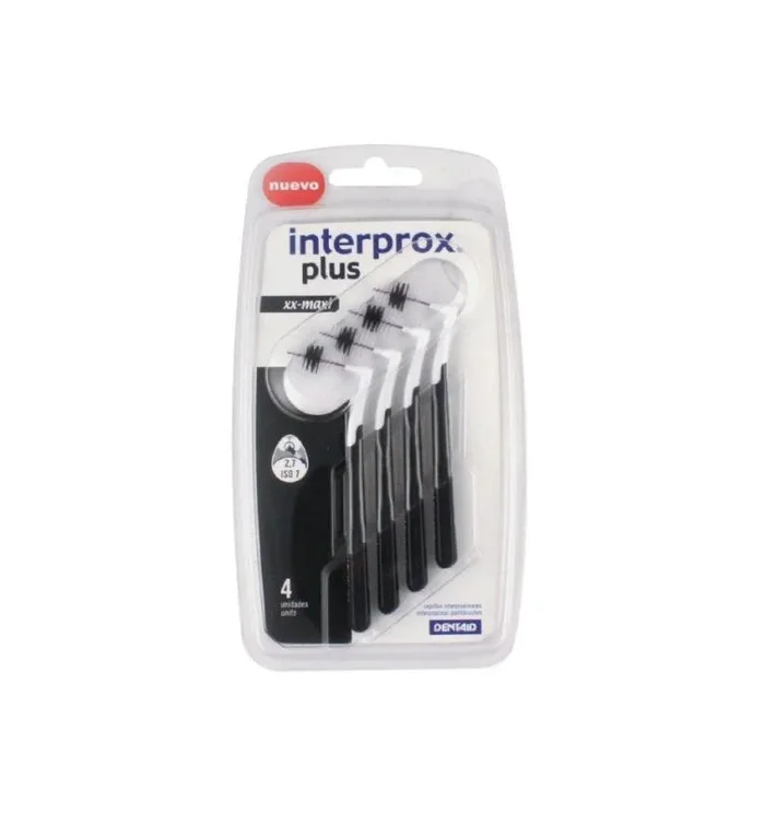 CEPILLO DENTAL INTERPROXIMAL INTERPROX PLUS XX-MAXI 4 UNIDADES